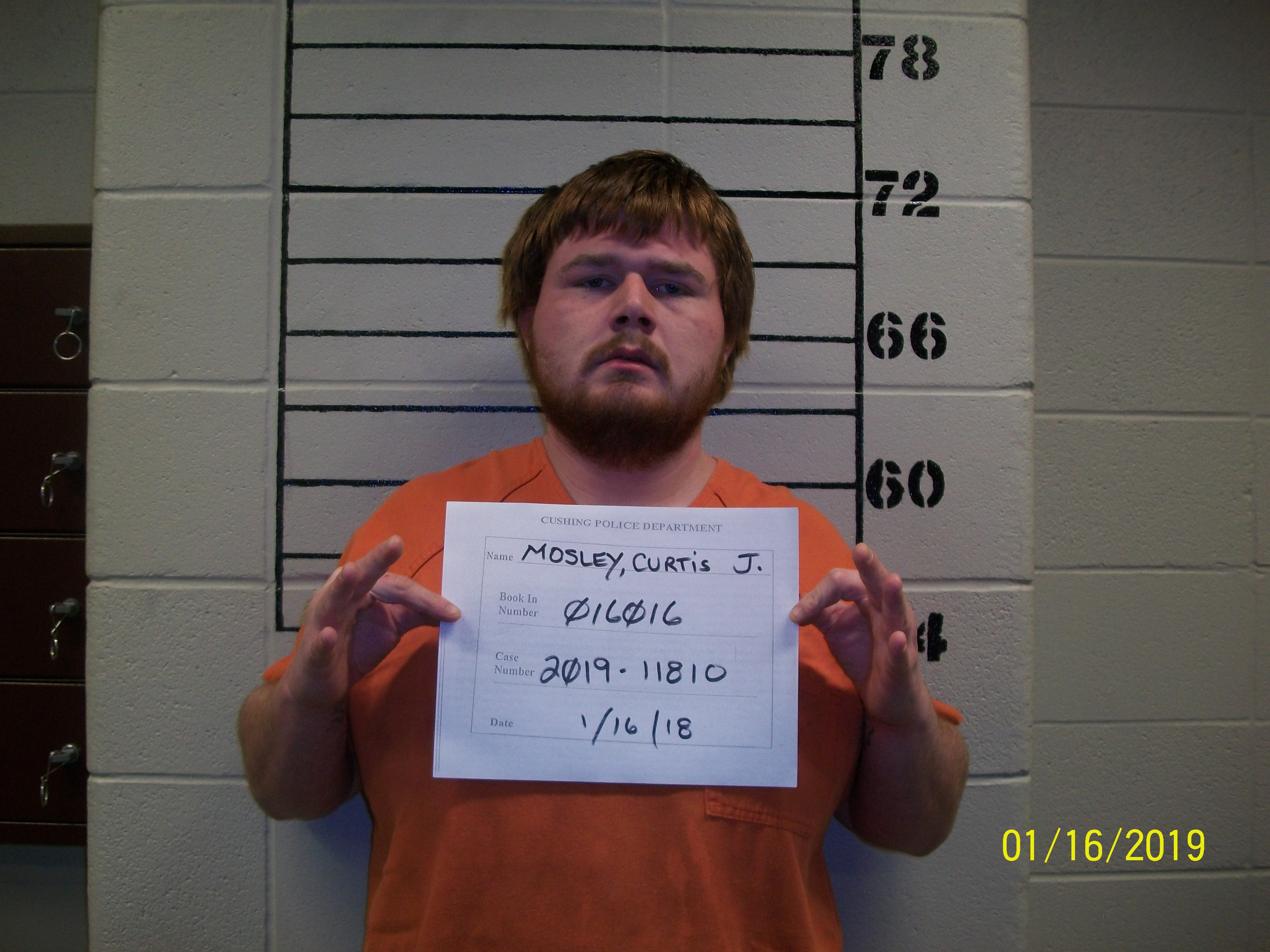 Cushing Man Charged With Burglaries